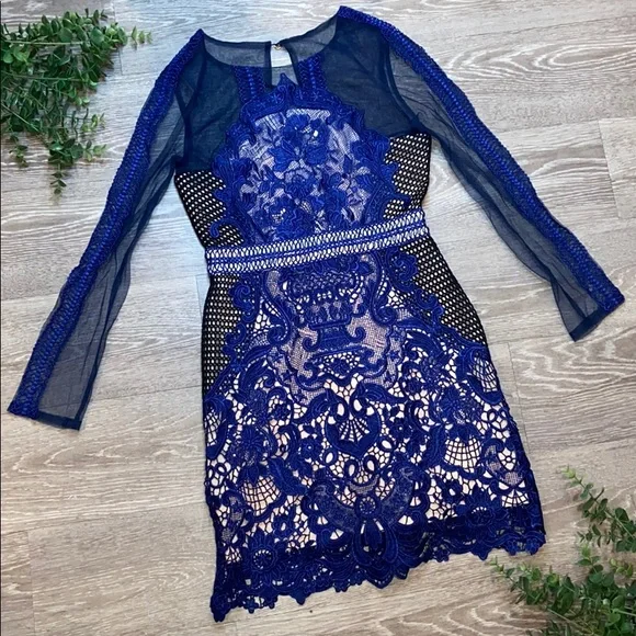 alex evenings blue velvet dress Blue Floral Princess Ball Gown for Girls – 3D Appliqué & Glitter Mesh Dress  with Sheer Cape Sleeves main image 1